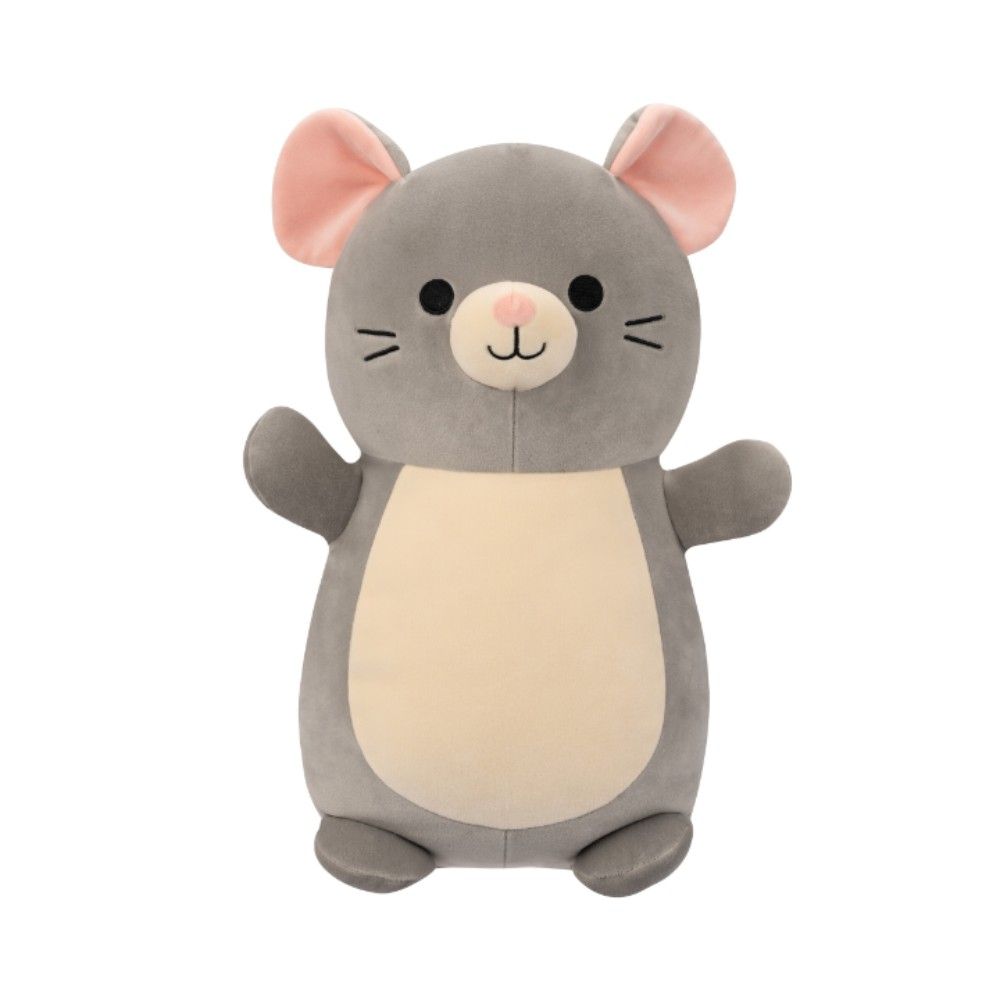 Squishmallows - Large Plush Misty Grey Mouse Hugmee - 36 cm