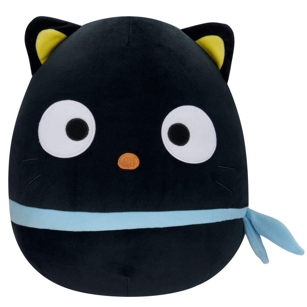 Squishmallows - Little Sanrio Core Chococat Blue Ribbon Plush Toy - 20cm