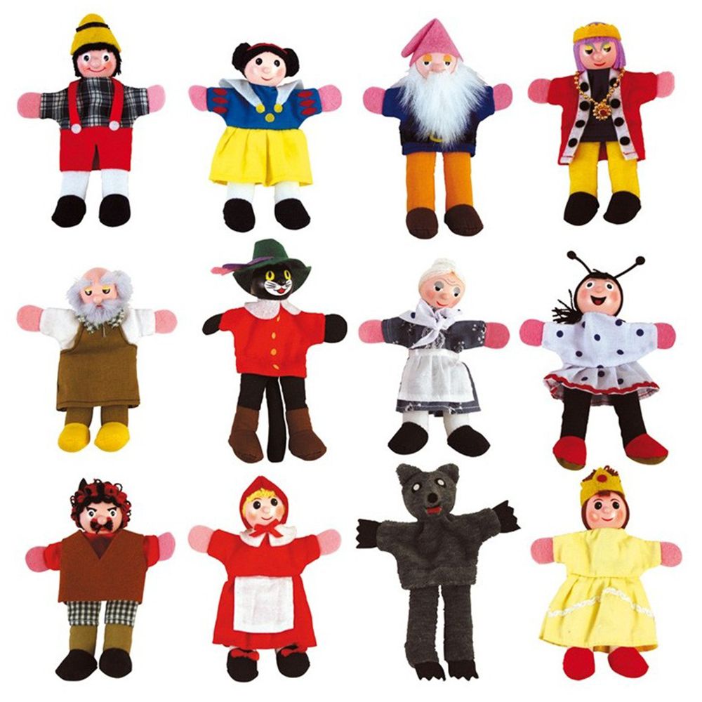 Andreu Toys - Finger Puppets - 12pcs