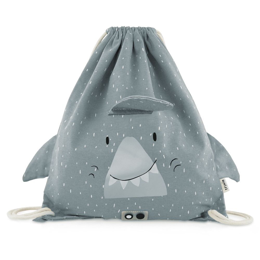 Trixie - Drawstring Bag - 13-Inch - Mr. Shark