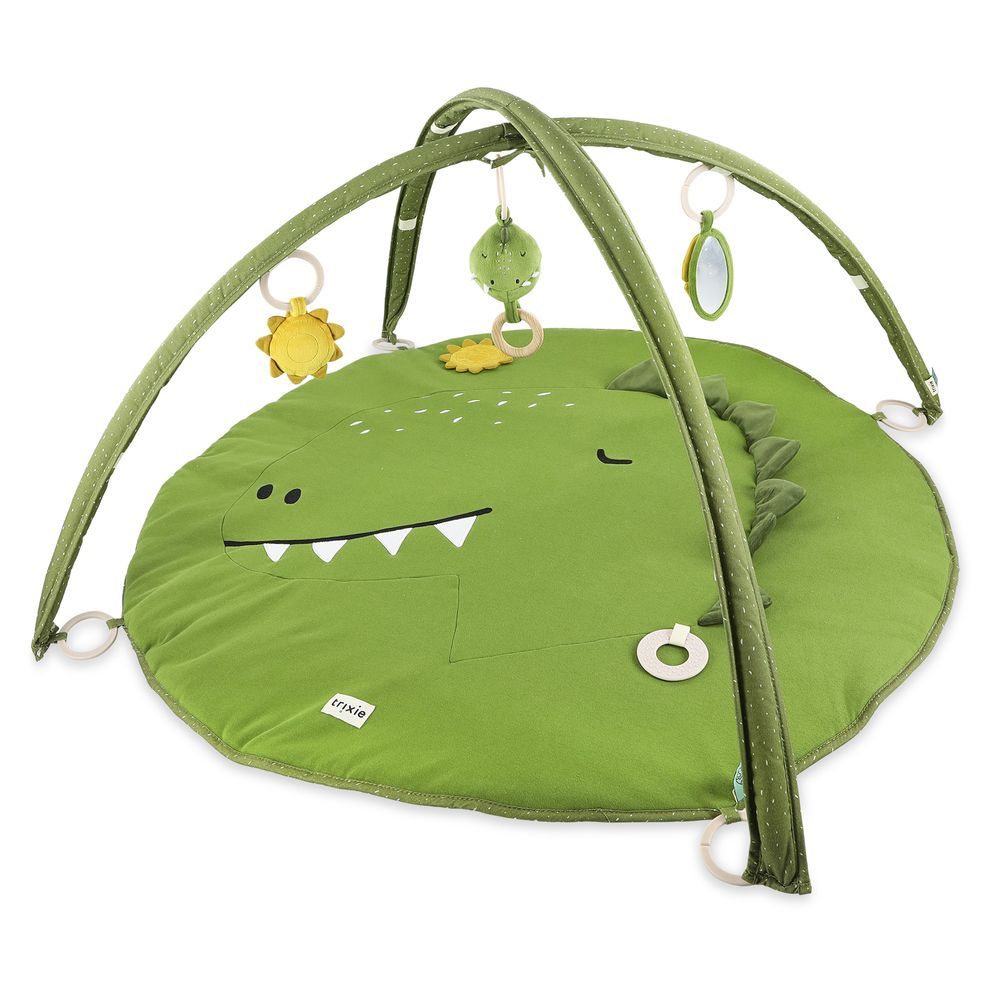 Trixie - Activity Play Mat With Arches - Mr. Dino - Green