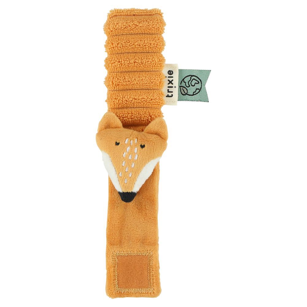 Trixie - Wrist Rattle Toy - Mr. Fox - Orange