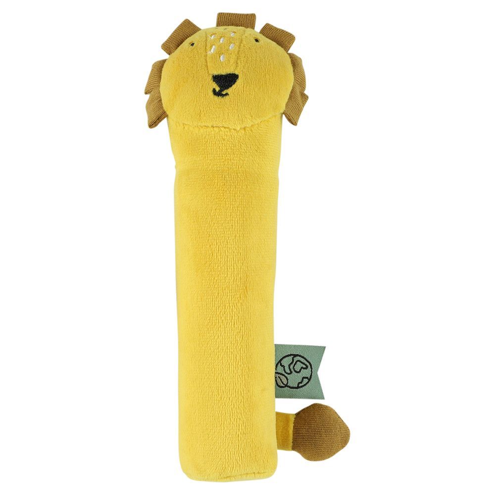 Trixie - Squeaker Plush Toy - Mr. Lion - Yellow - 16cm