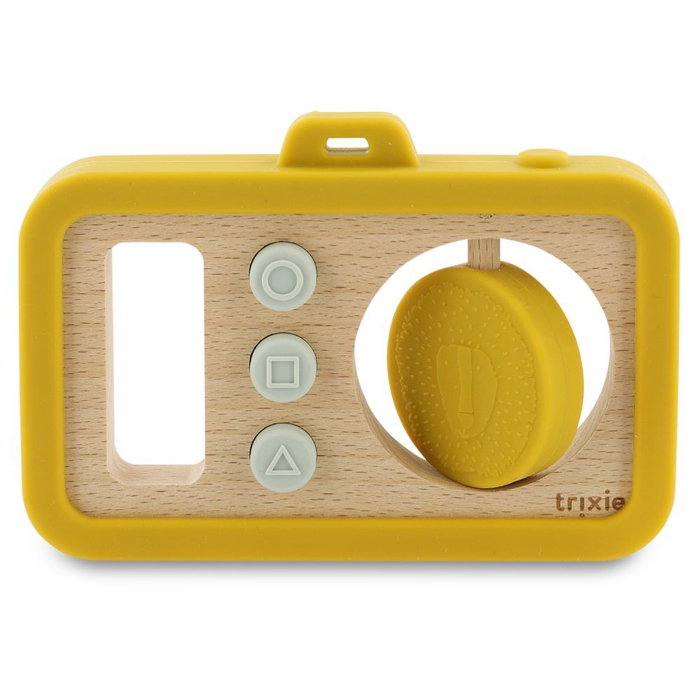 Trixie - Wooden Silicone Baby Camera - Mr. Lion