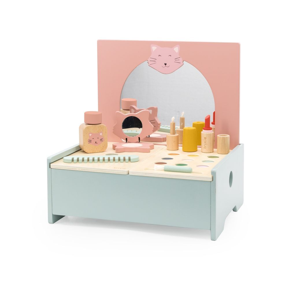 Trixie - Wooden Make-Up Table Set