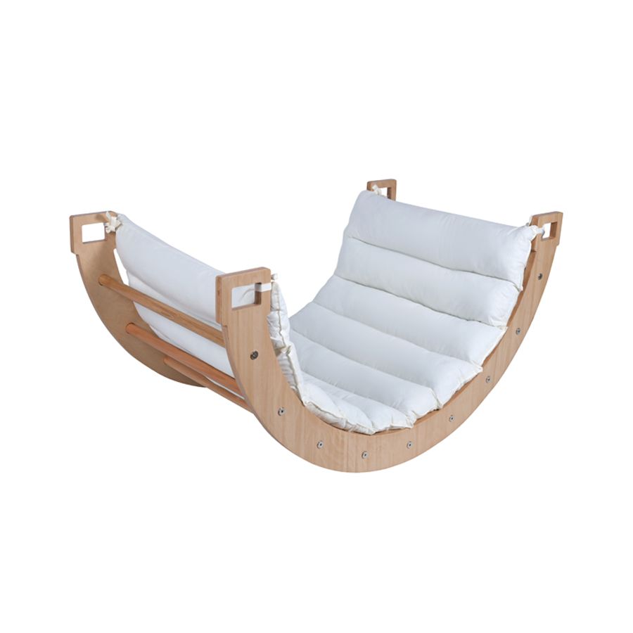 Larisa & Pumpkin - Rocker Balance Arch With White Pillow - Large