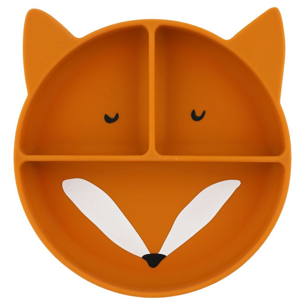 Trixie - Silicone Divided Plate W/Suction - Mr. Fox