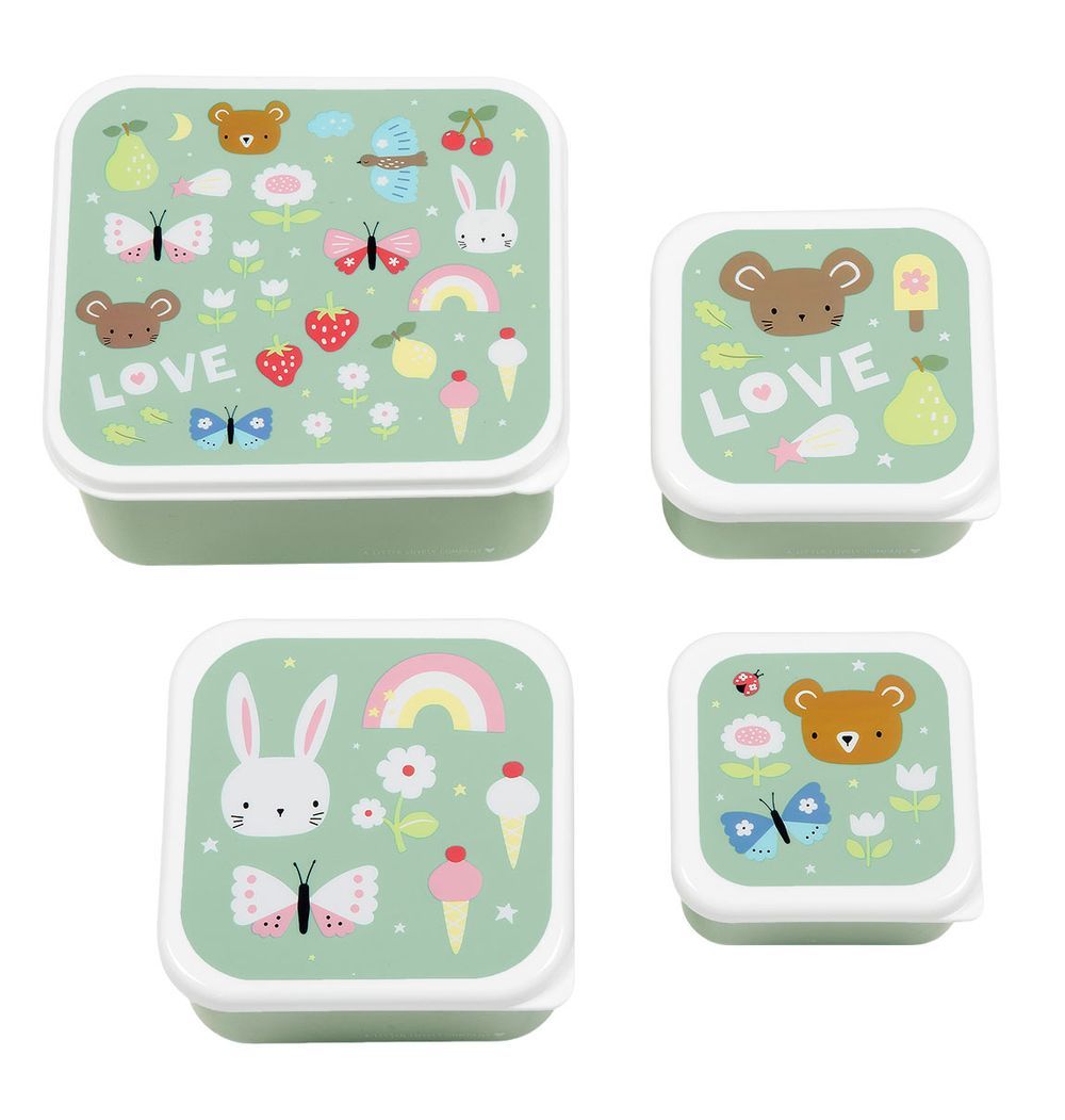 A little Lovely Company - Lunch and Snack Box Set - Joy