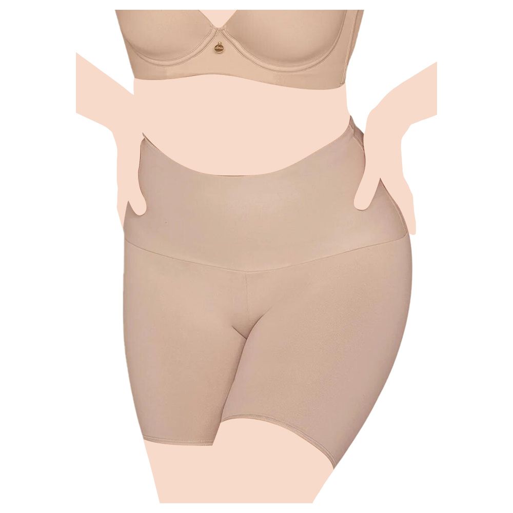 Mums & Bumps - Leonisa - Firm High-Waisted Shaper Slip Short - Nude