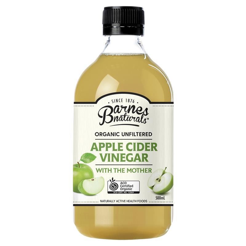 Barnes Naturals - Organic Apple Cider Vinegar With The Mother 500ml