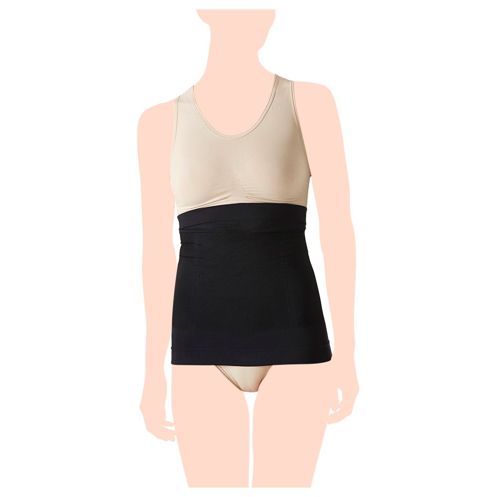 Mums & Bumps - Postpartum Shaping Abdominal Binder - Black