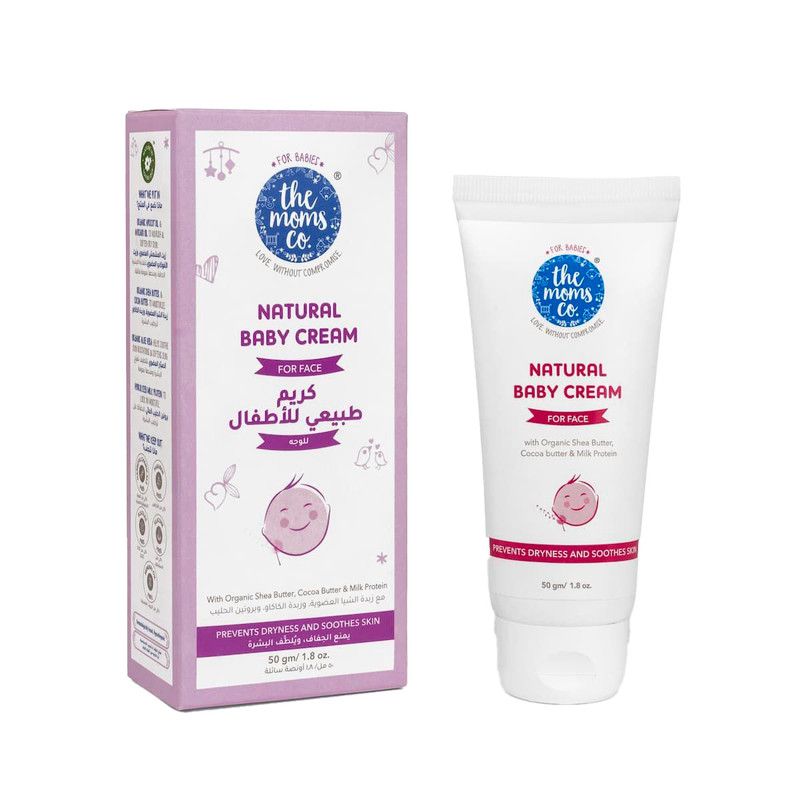 The Moms Co - Natural Baby Cream For Face - 50 g