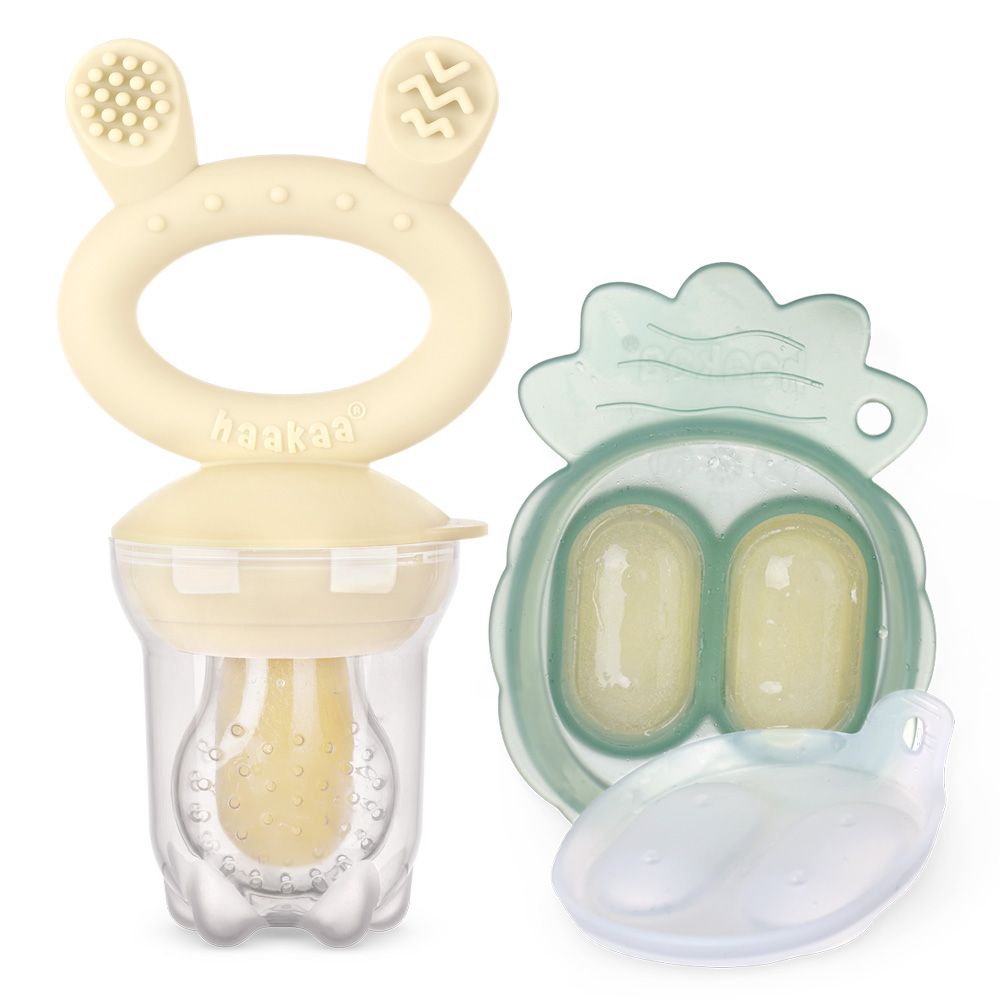 Haakaa - Fresh Food Feeder Teether With Mini Nibble Tray