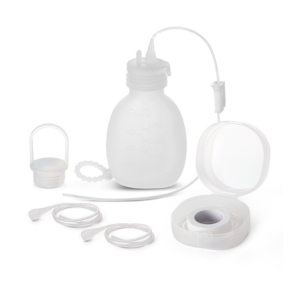 Haakaa - Supplemental Feeding Tube And Pouch Set