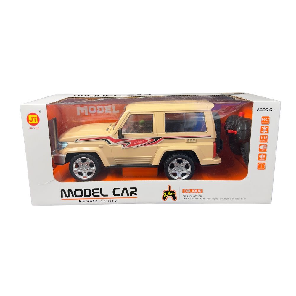 Stem - 1/12 Remote Control Off Road Jeep Toy - Brown