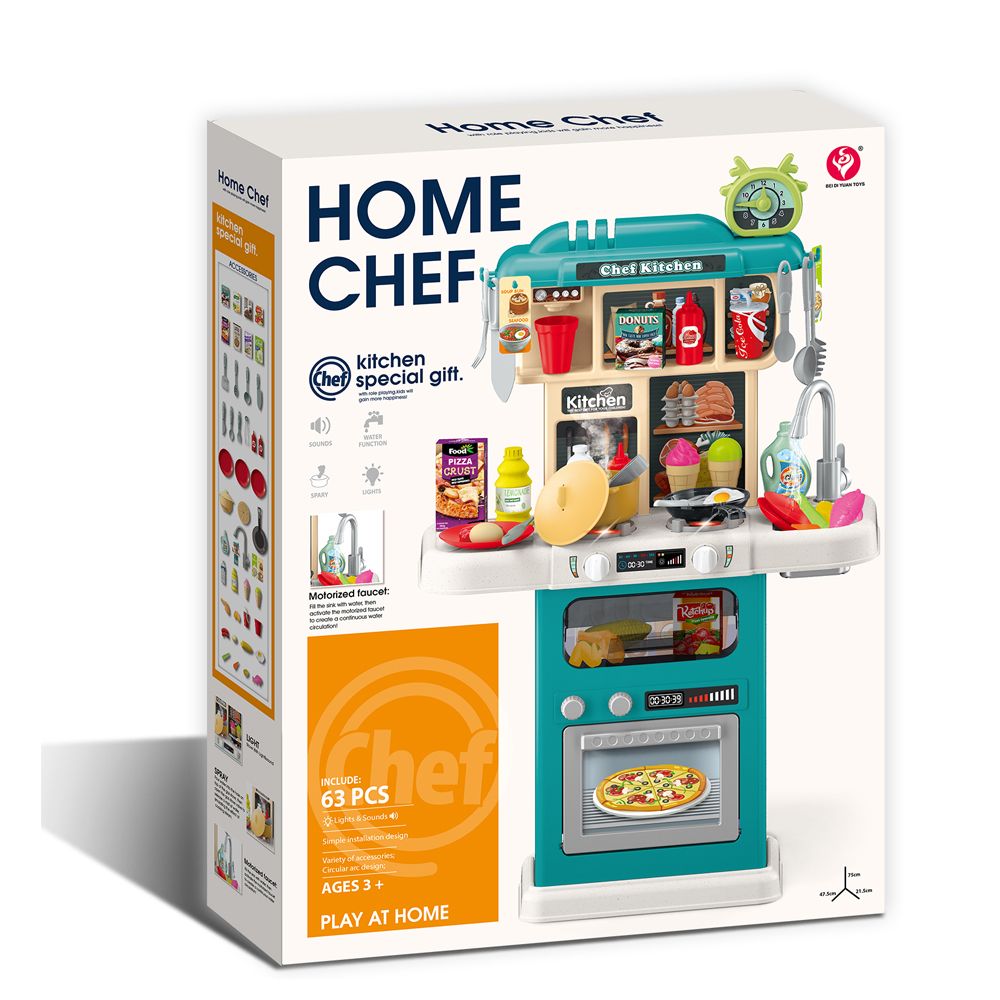 Stem - Home Chef Kitchen Special Gift Playset - 63 Pcs