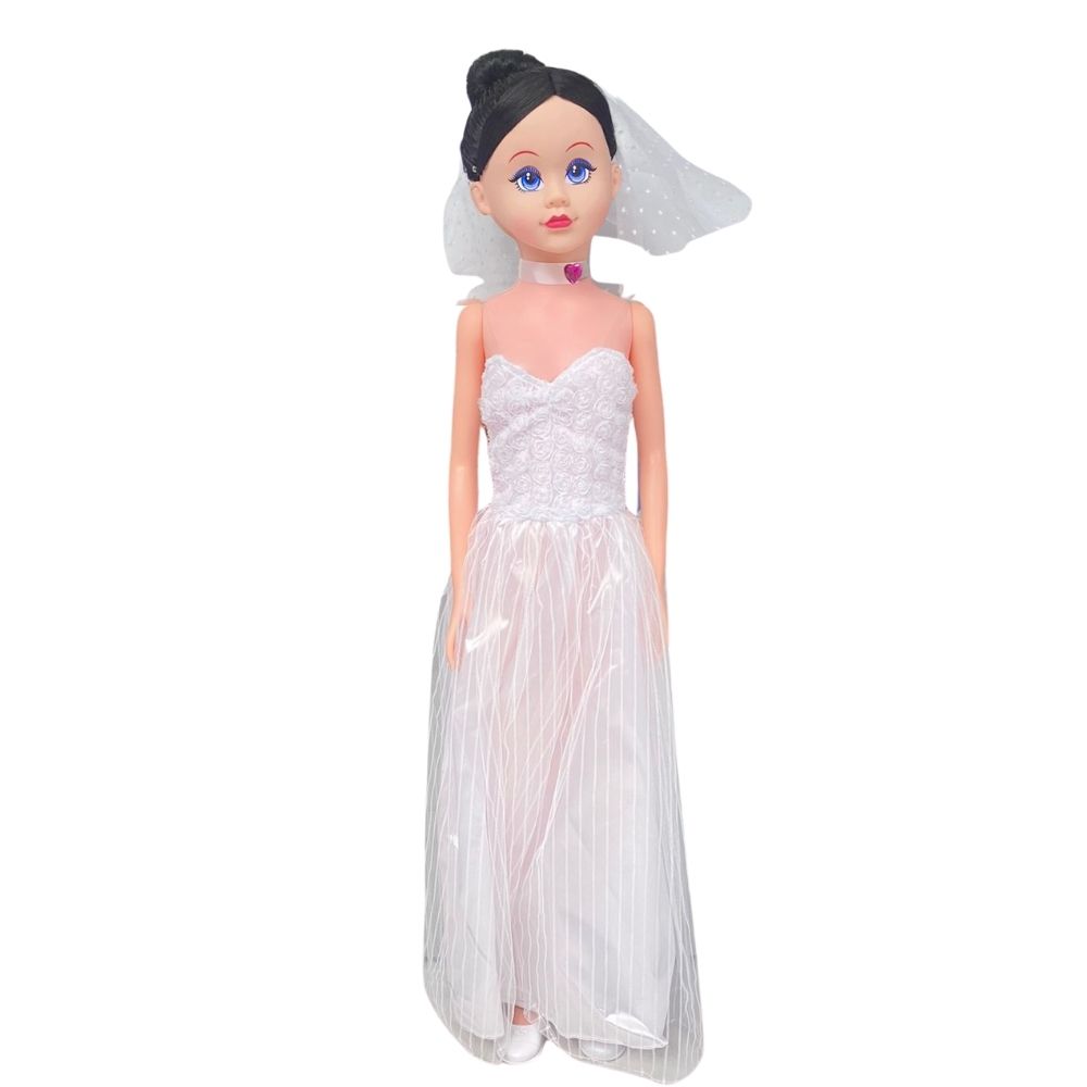 Stem - Fashion Doll With Wedding Dress - White - 107 cm