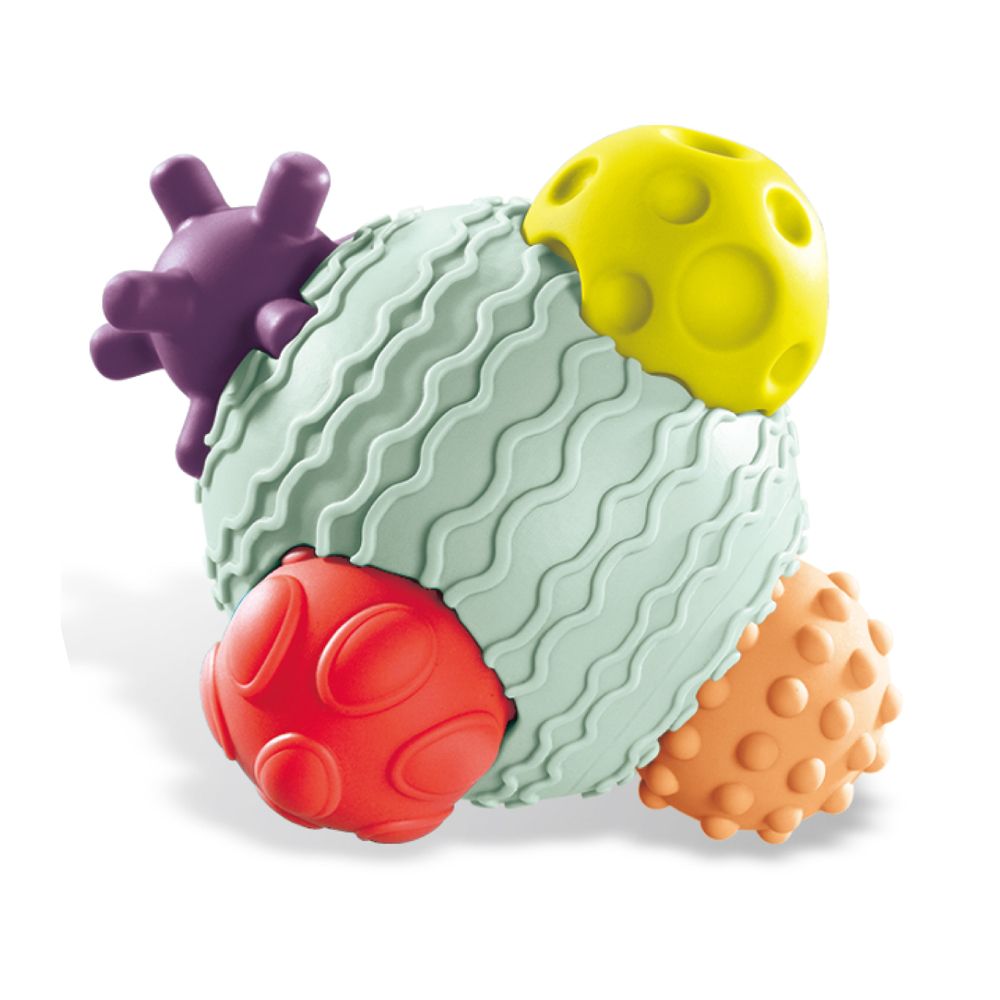 Stem - Enamel Massage Ball 6pc Set - Mint Green