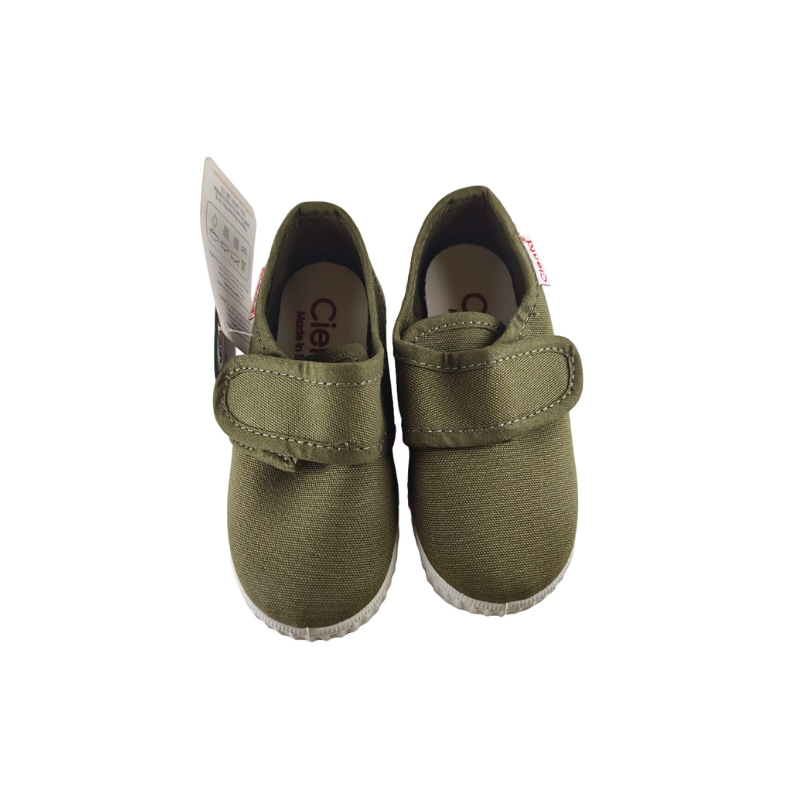 Pikkaboo - Ceinta Kakhi Snickers With Lid Kids Shoes - Olive Green - Size22