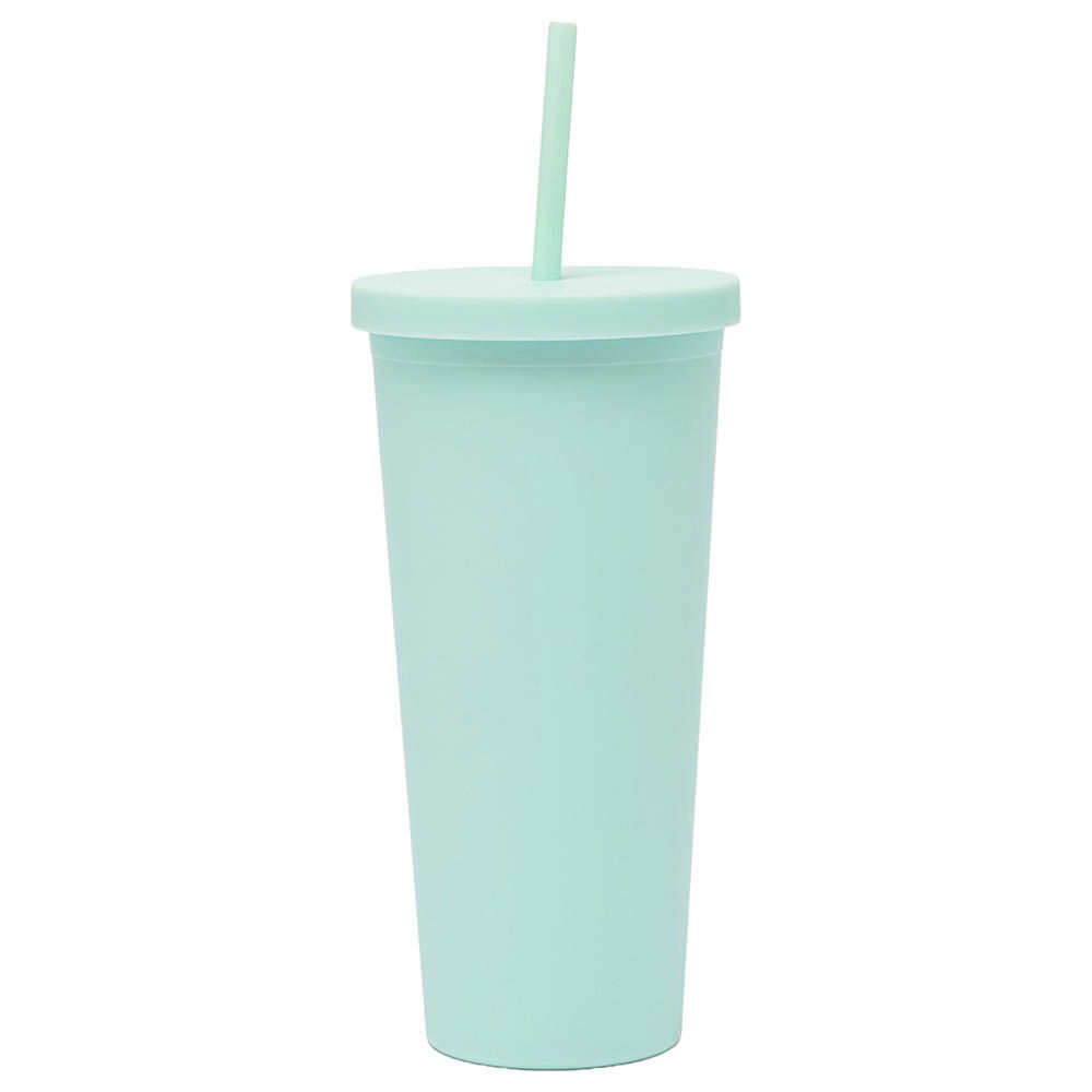 Prickly Pear - Sippy Plastic Cup - Mint Green - 710ml