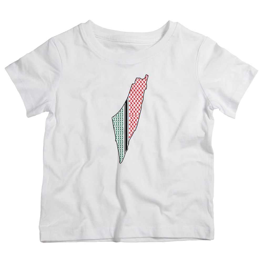 Twinkle Hands - Adult Palestine T-Shirt - Colorful Kufiya