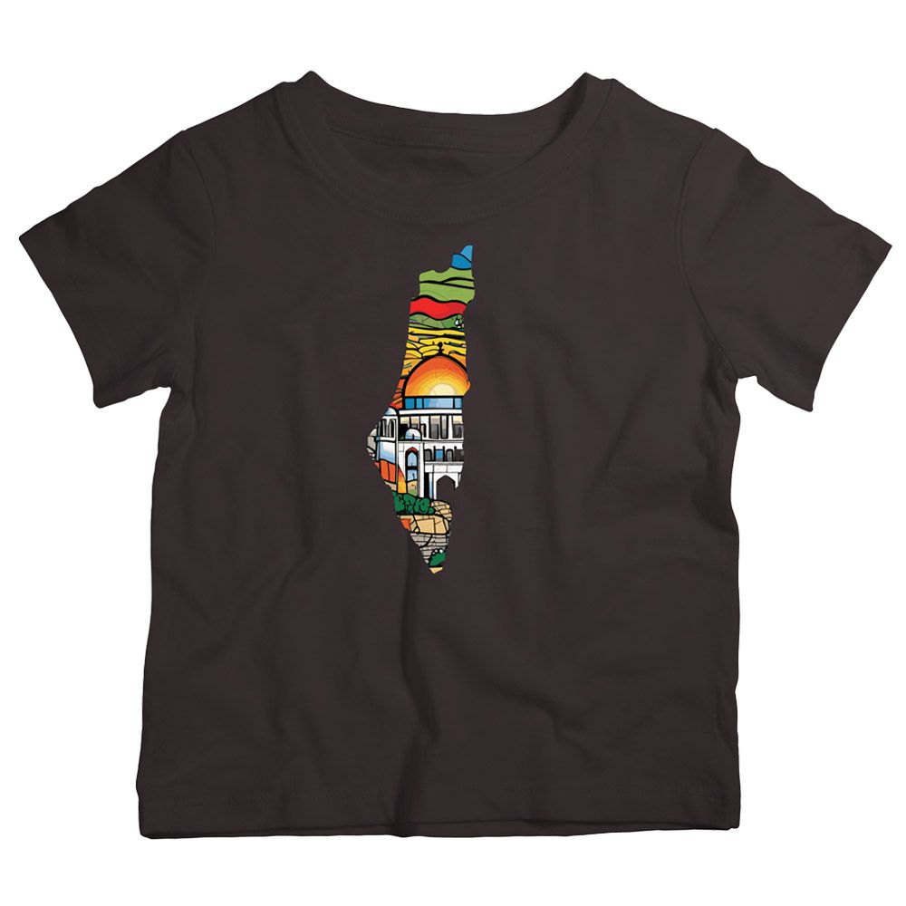 Twinkle Hands - Kids Palestine T-Shirt - Jerusalem