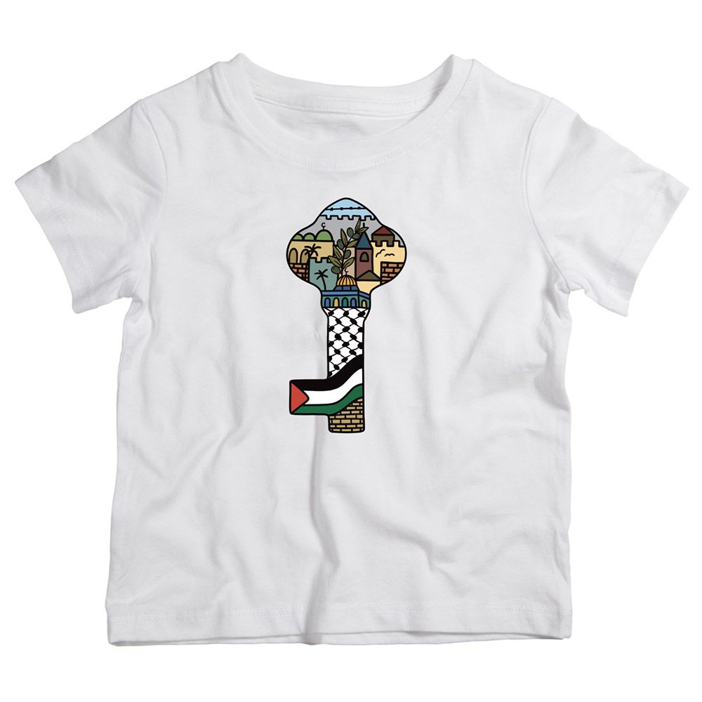 Twinkle Hands - Kids Palestine T-Shirt - Home 