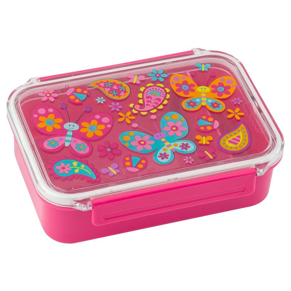 Stephen Joseph - 2 Compartment Bento Lunch Box - Butterfly