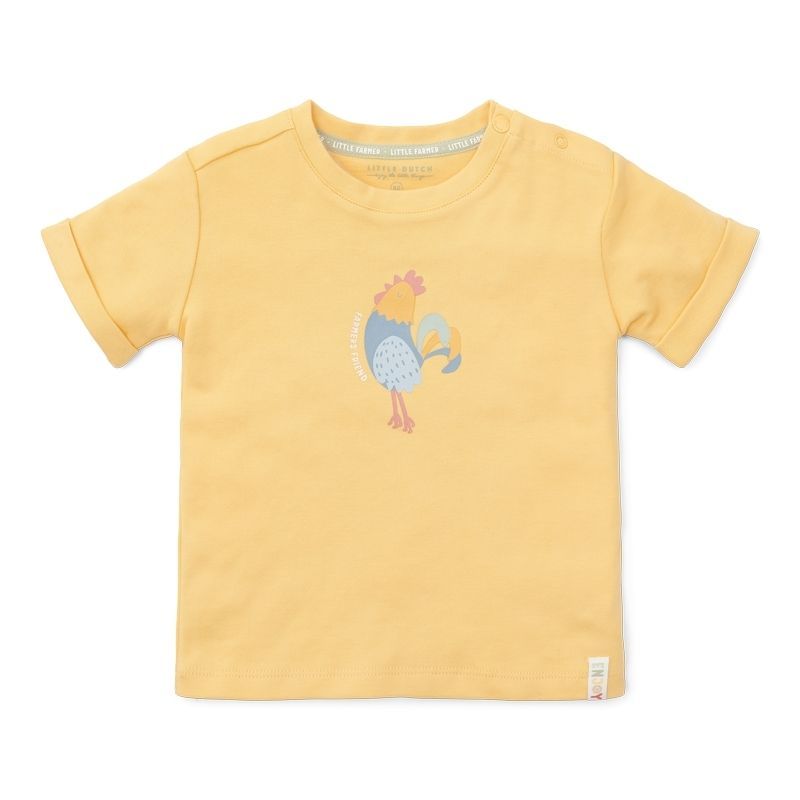 Little Dutch - Boy's Short Sleeve T-Shirt - Sunny Yellow