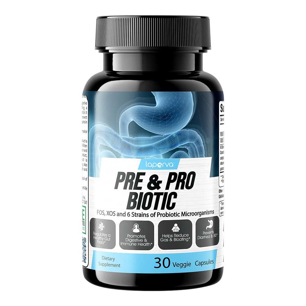 Laperva - Pre And Pro Biotic Veggie Capsules - 30's