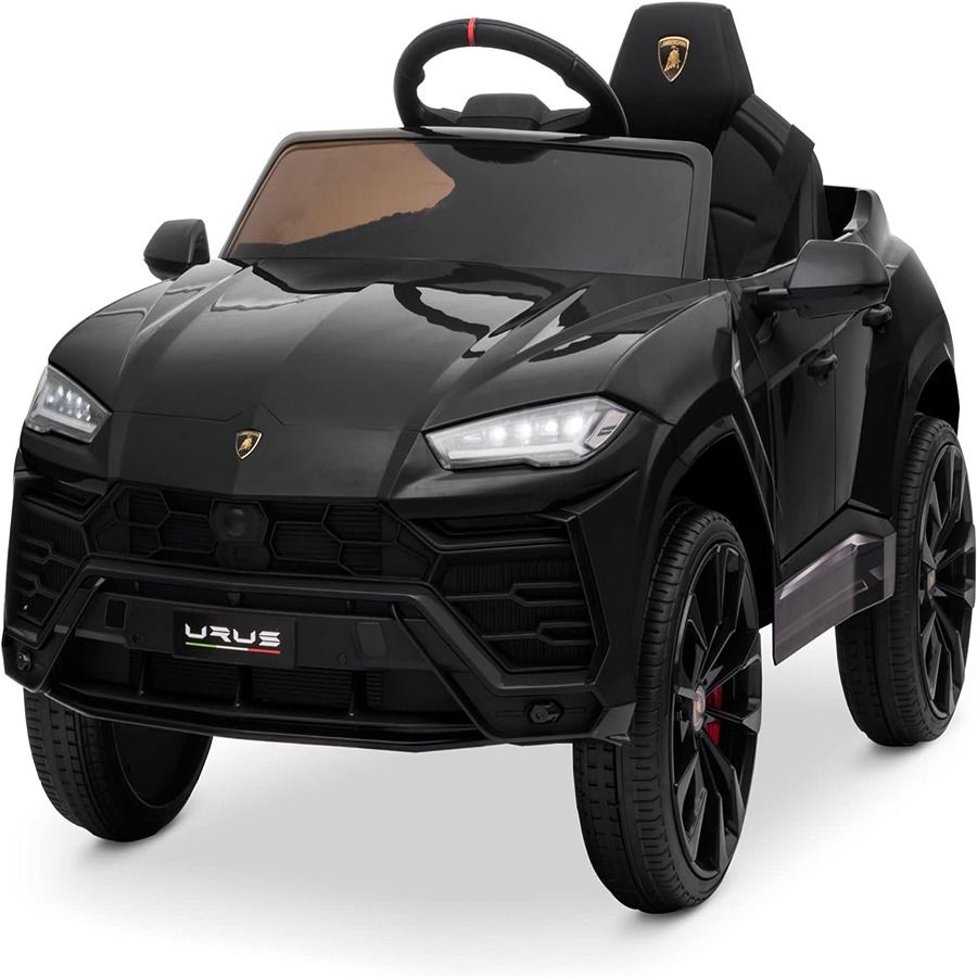 Factual Toys - Officially Licensed Lamborghini Urus Kids Electric Ride On Car 12V - Black