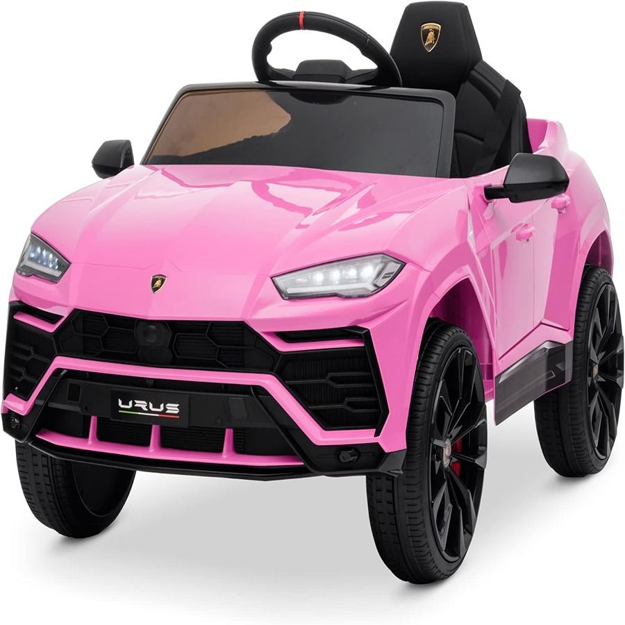 Factual Toys - Officially Licensed Lamborghini Urus Kids Electric Ride On Car 12V - Pink