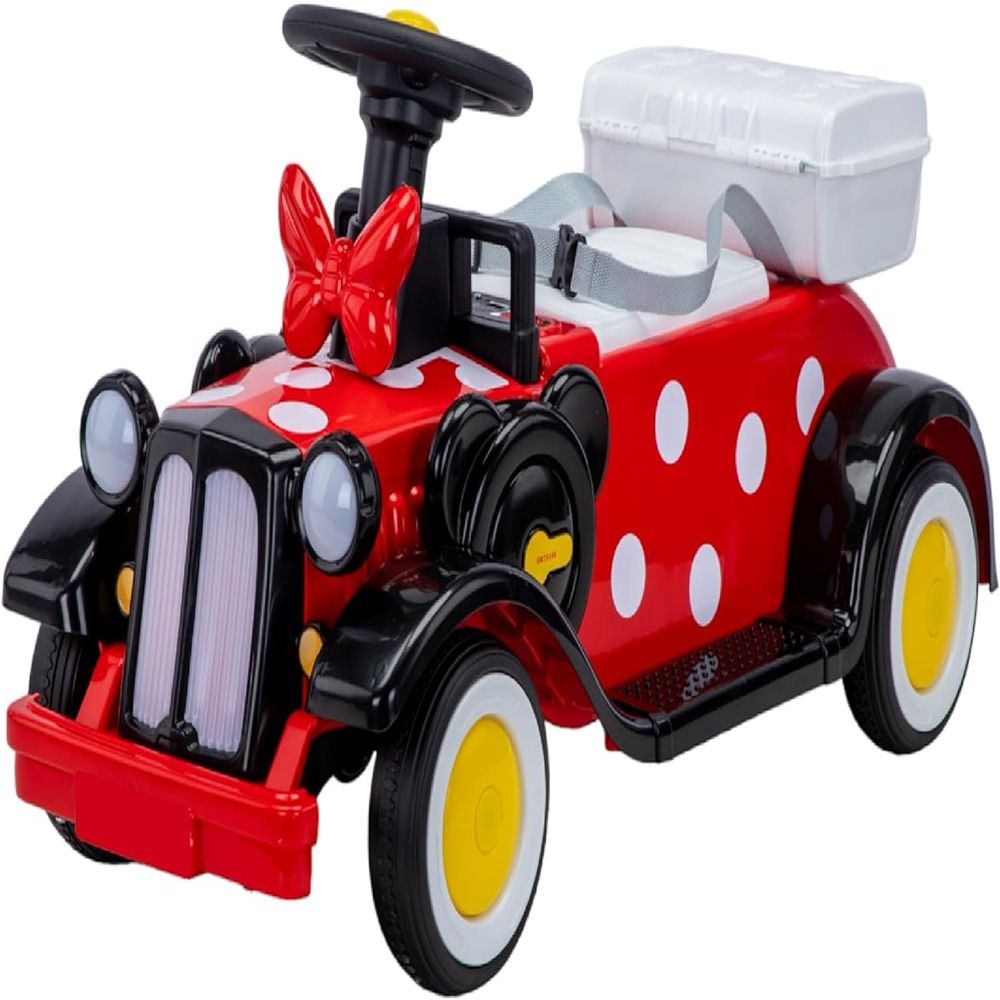 Factual Toys - Kids Battery Operated Riding Car With Remote Control - 12V - Red