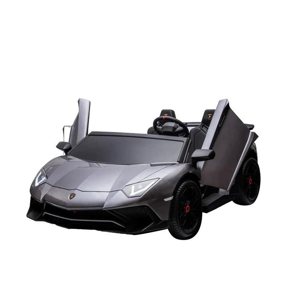 Factual Toys - Lamborghini Aventador SVJ Ride-On Car - Black