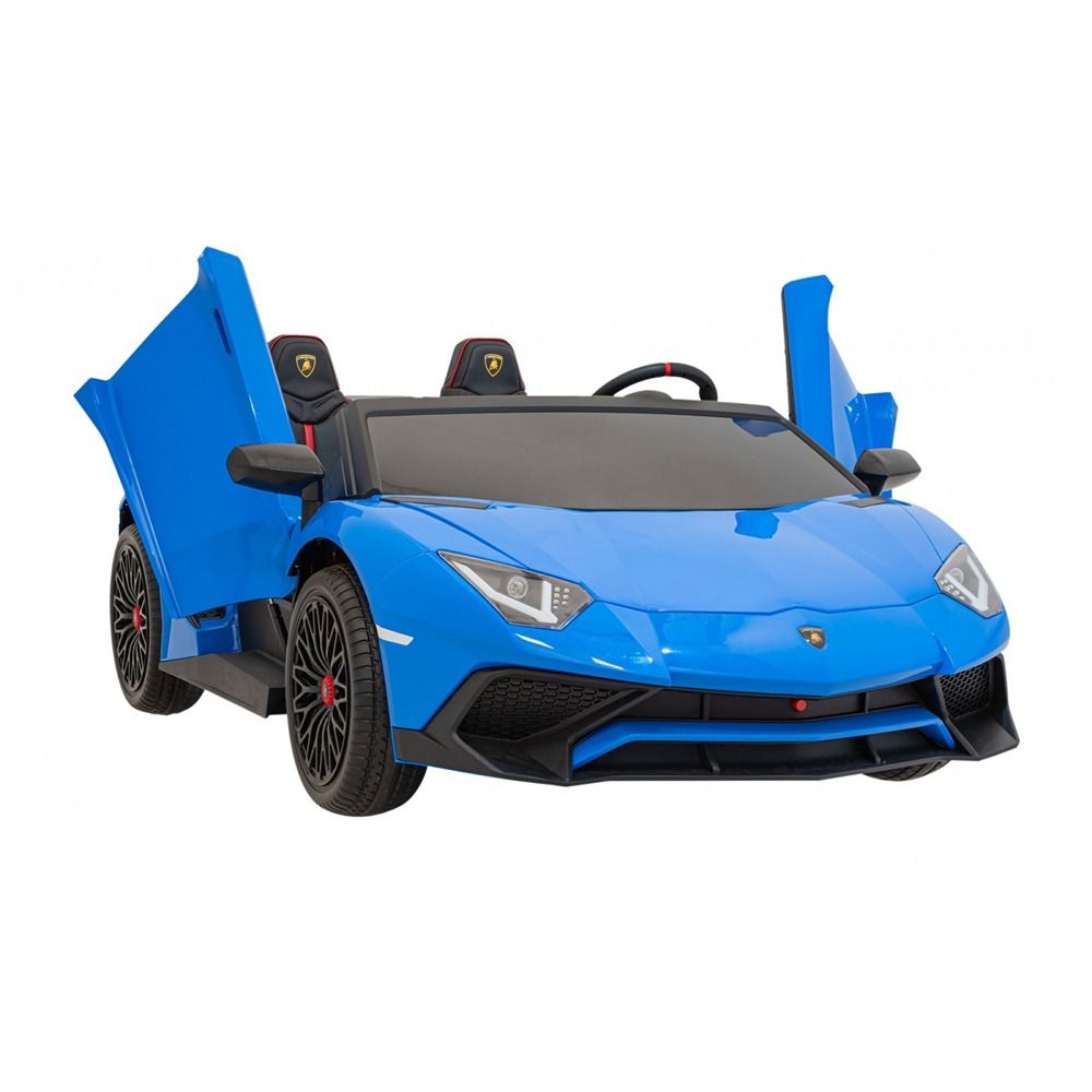 Factual Toys - Lamborghini Aventador SVJ Ride-On Car - Blue