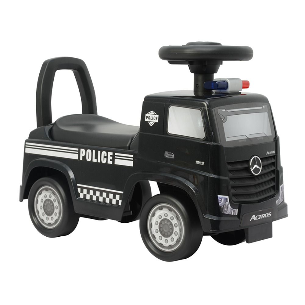 Factual Toys - Mercedes Benz Actros Ride-On Push Car - Black