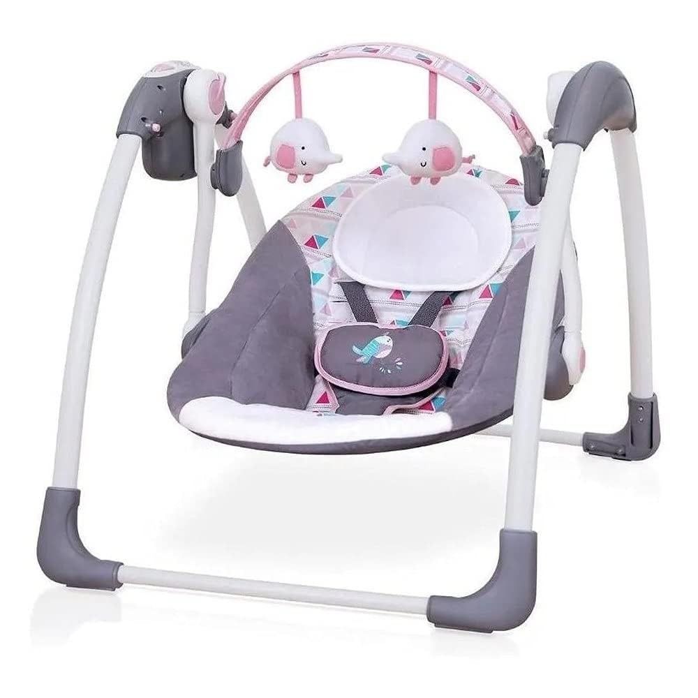 Mastela - Deluxe Electric Portable Baby Swing - Pink