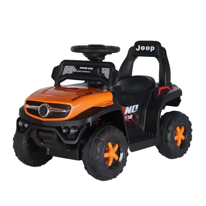 Factual Toys - 3-In-1 Kids Ride-on Artic Mini Jeep 6V - Orange