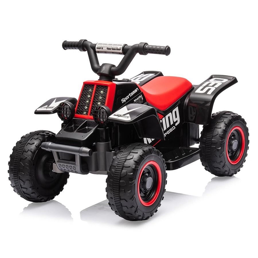 Factual Toys - Kids Electric Ride-On Quad Bike 6V - Black