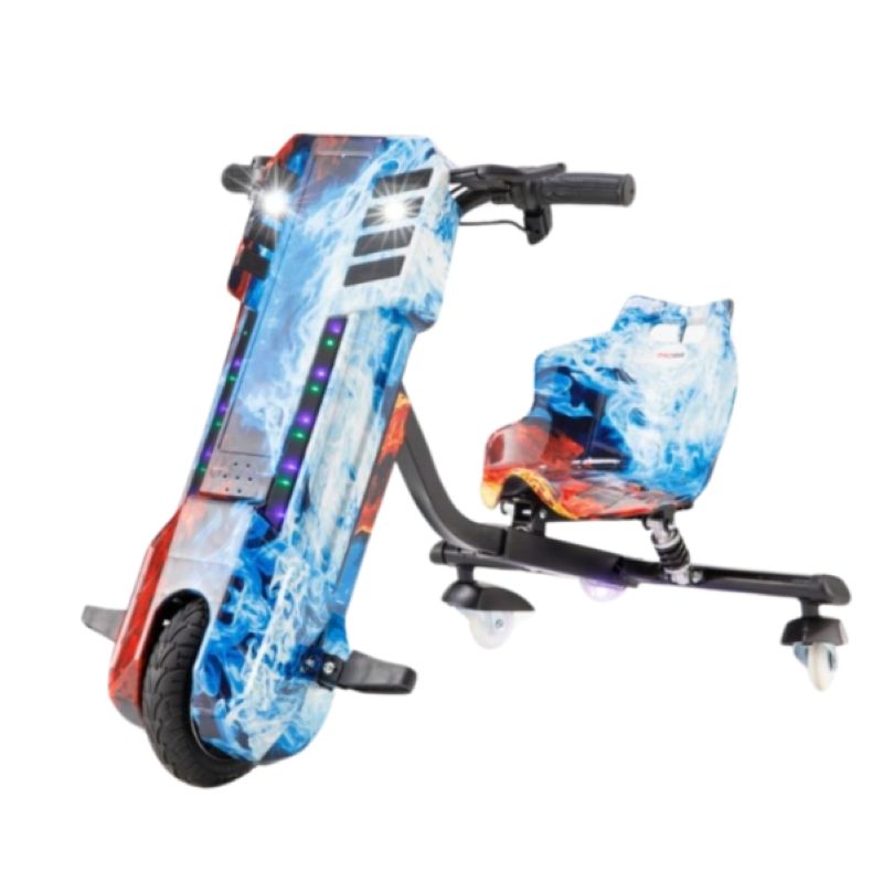 Factual Toys - 3 Wheel Electric Drifting Trike - 36V - Blue