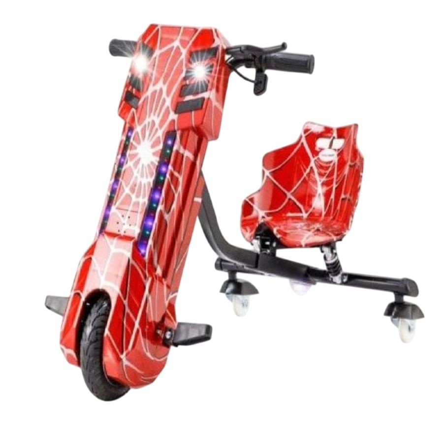 Factual Toys - 3 Wheel Electric Drifting Trike - 36V - Red