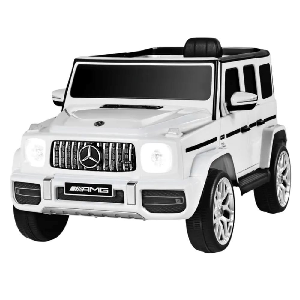 Mercedes-benz Official Liensed Amg G63 Ride-On Car Best Gift For Kids 12v - White