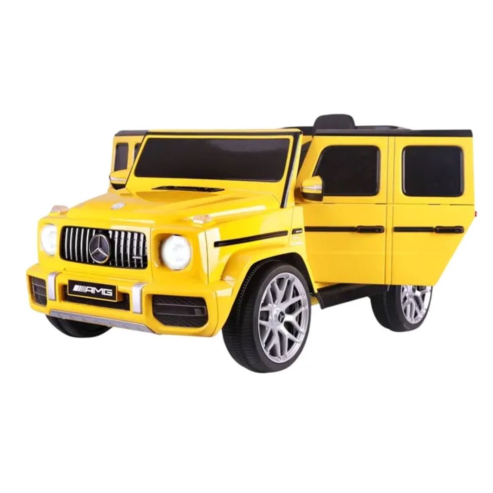 Mercedes-benz Official Liensed Amg G63 Ride-On Car Best Gift For Kids 12v - Yellow