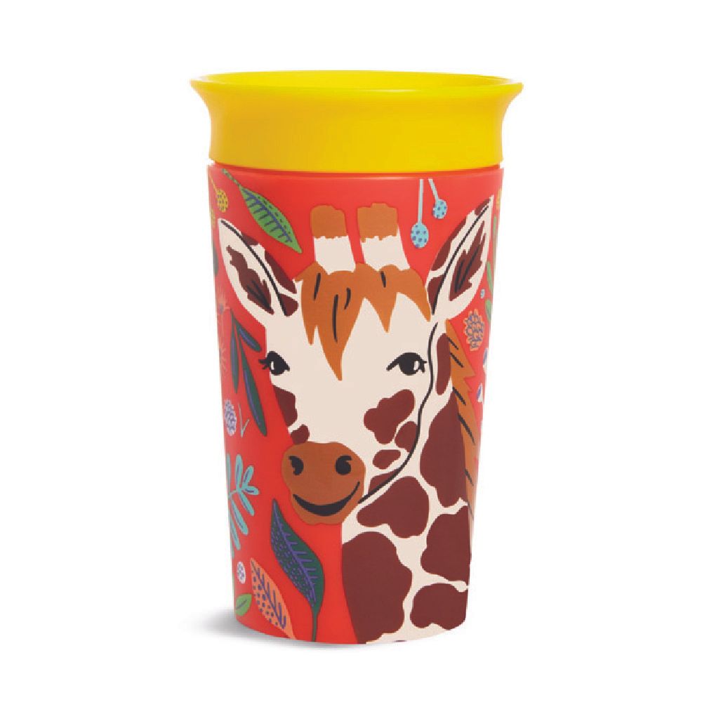 Munchkin - Miracle 360 Degree Degree WildLove Toddler Sippy Cup 12m+ - 266ml - Giraffe