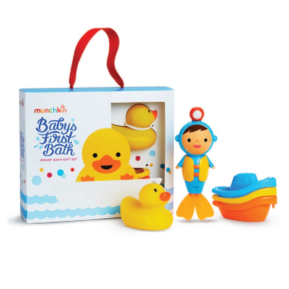 Munchkin - Baby's First Bath Gift Set 18m+