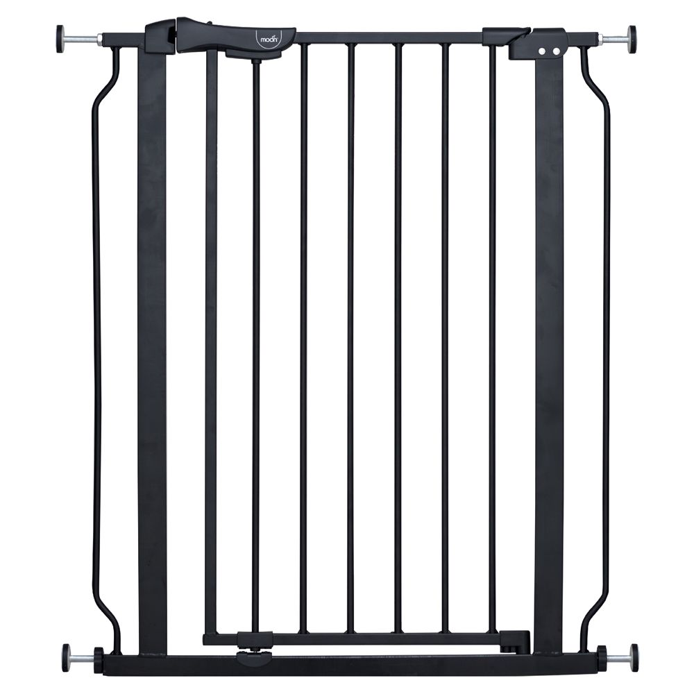 Moon - Secura Baby Safety Gate - Black - 76-80 cm