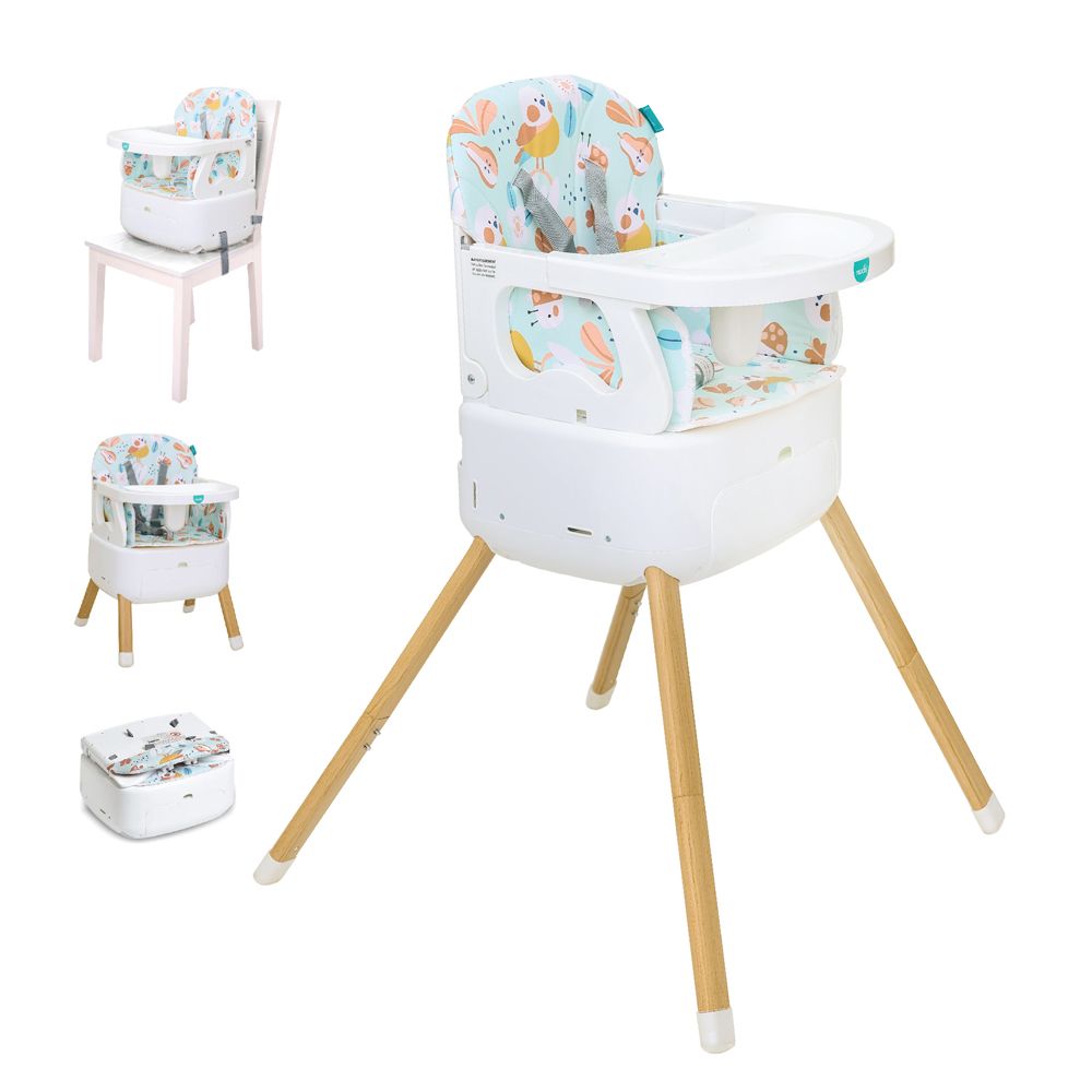 Moon - Hiterite 4-In-1 Convertible - Baby Highchair - Green