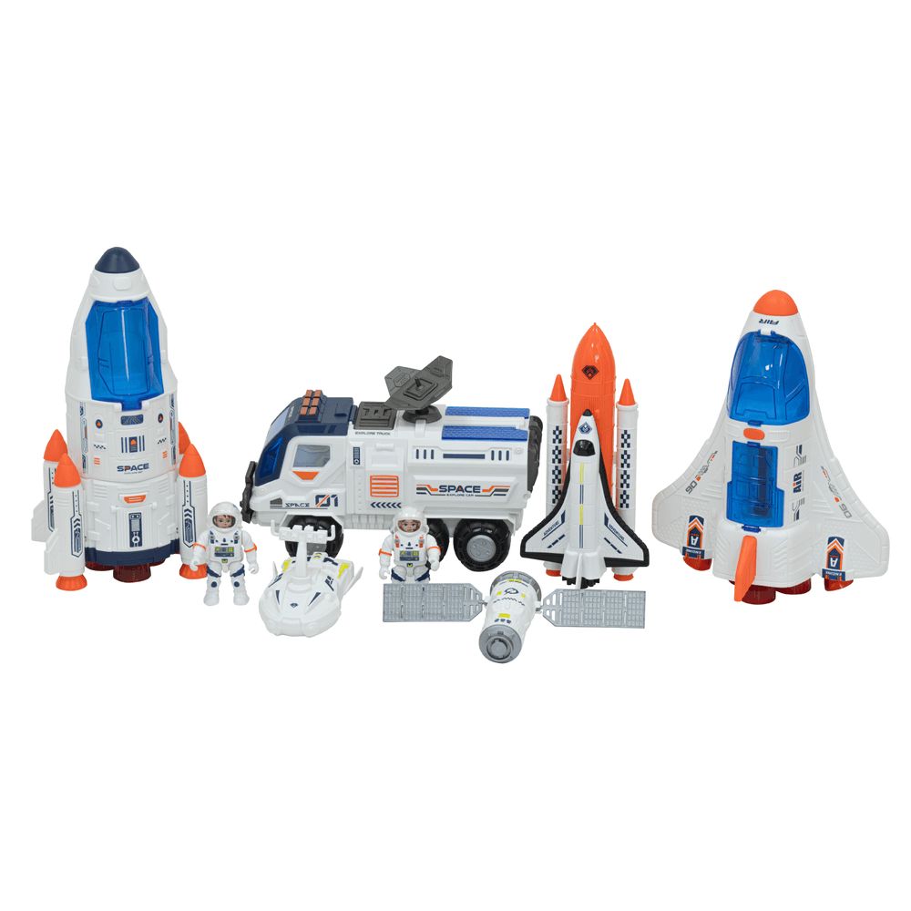 Moon - Ultimate Rocket Ship Space Set - 8Pcs