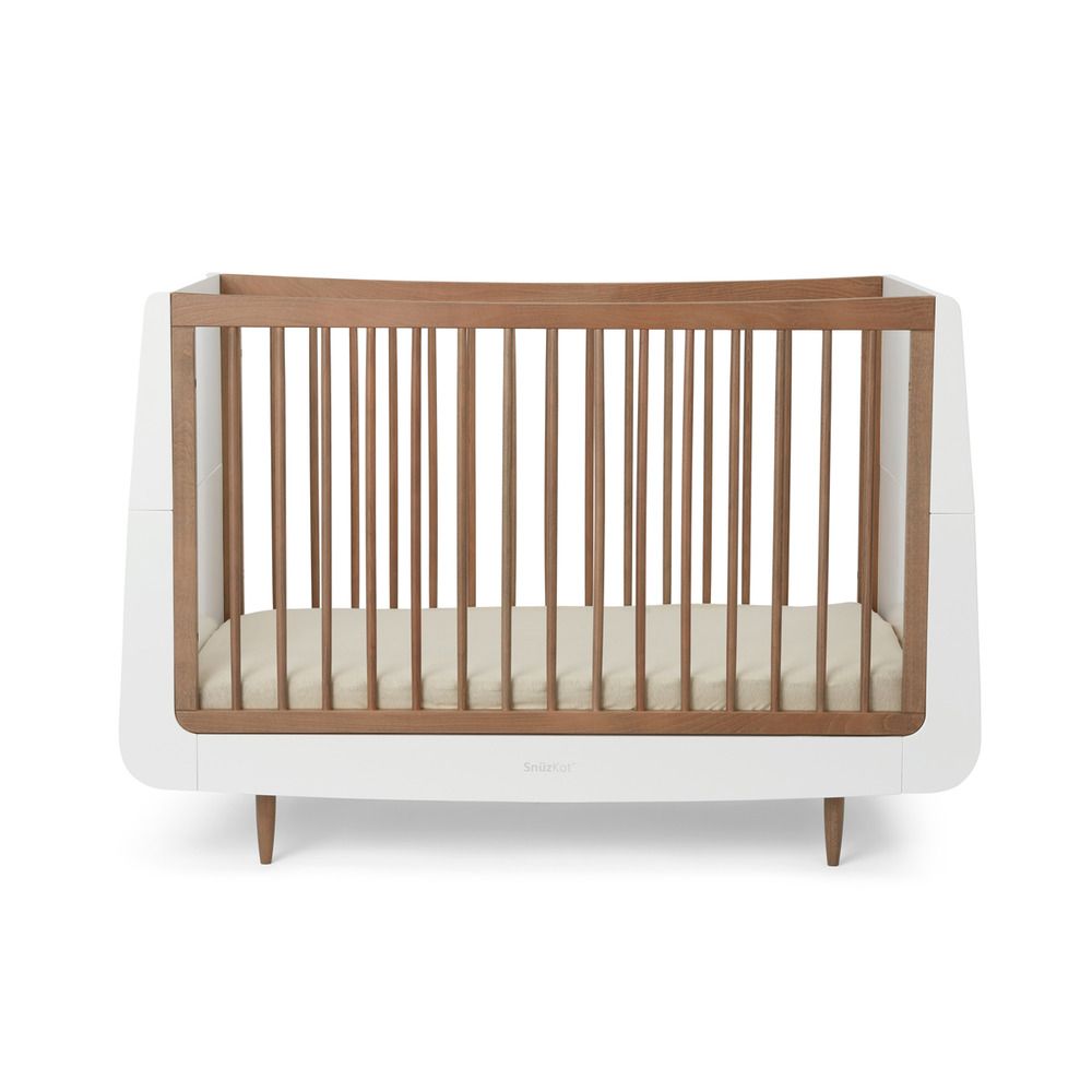 Snuz - SnuzKot Skandi Cot Bed - Walnut