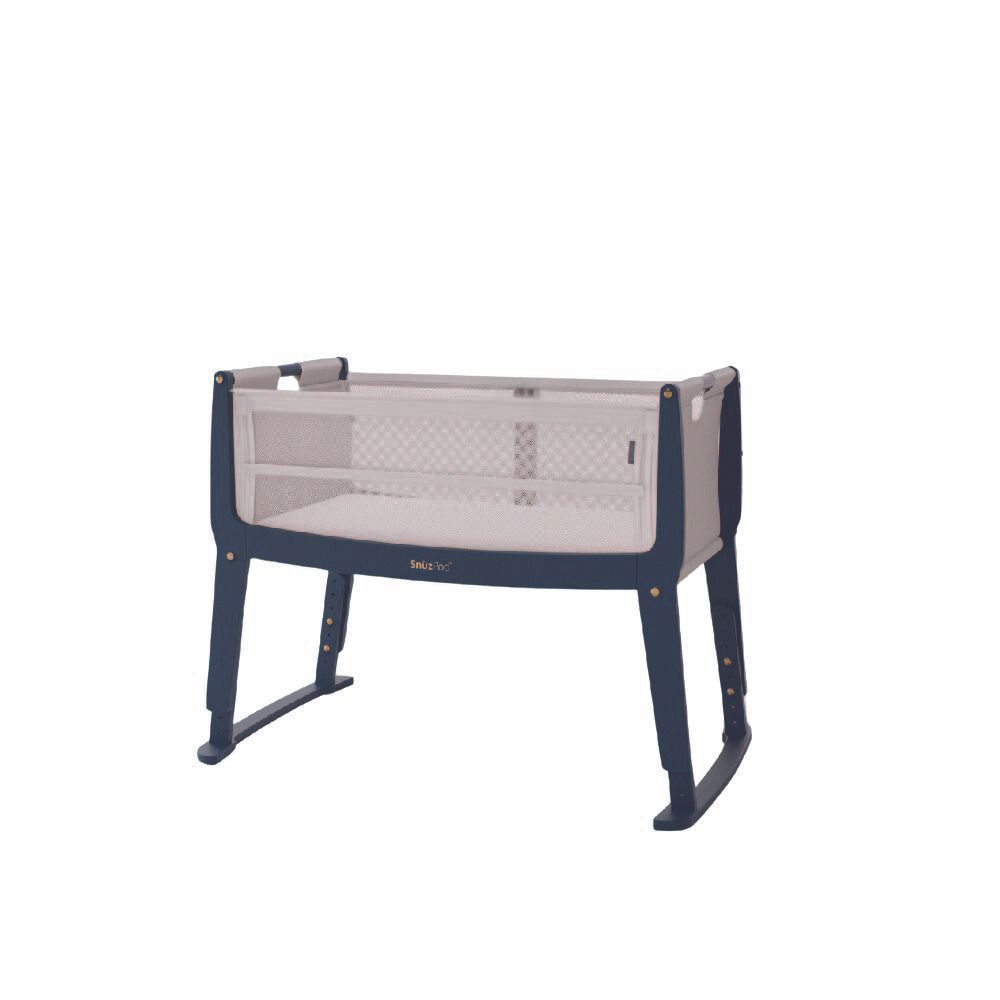 Snuz - Pod Studio Bedside Crib - London/Navy